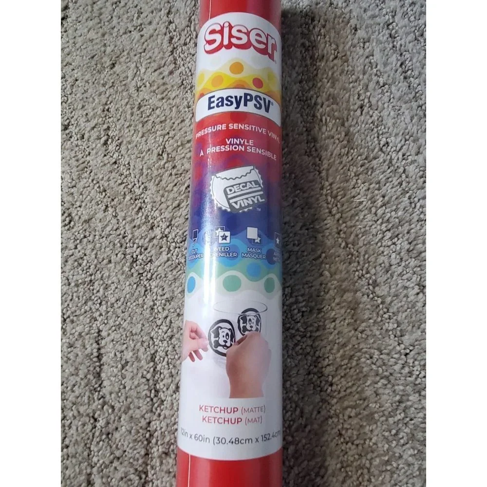 Siser Easy PSV in Ketchup- Never Opened